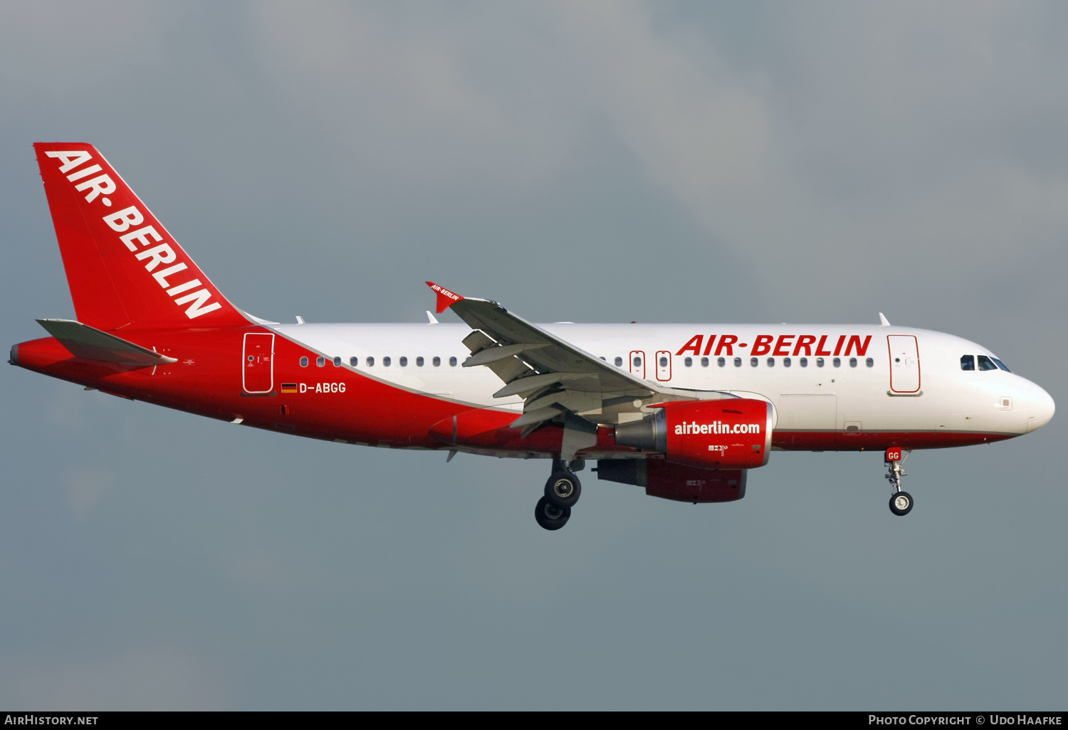 Aircraft Photo of D-ABGG | Airbus A319-112 | Air Berlin | AirHistory.net #581117