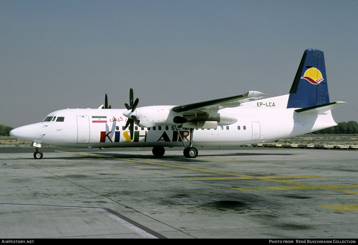 Aircraft Photo of EP-LCA | Fokker 50 | Kish Air | AirHistory.net #581140
