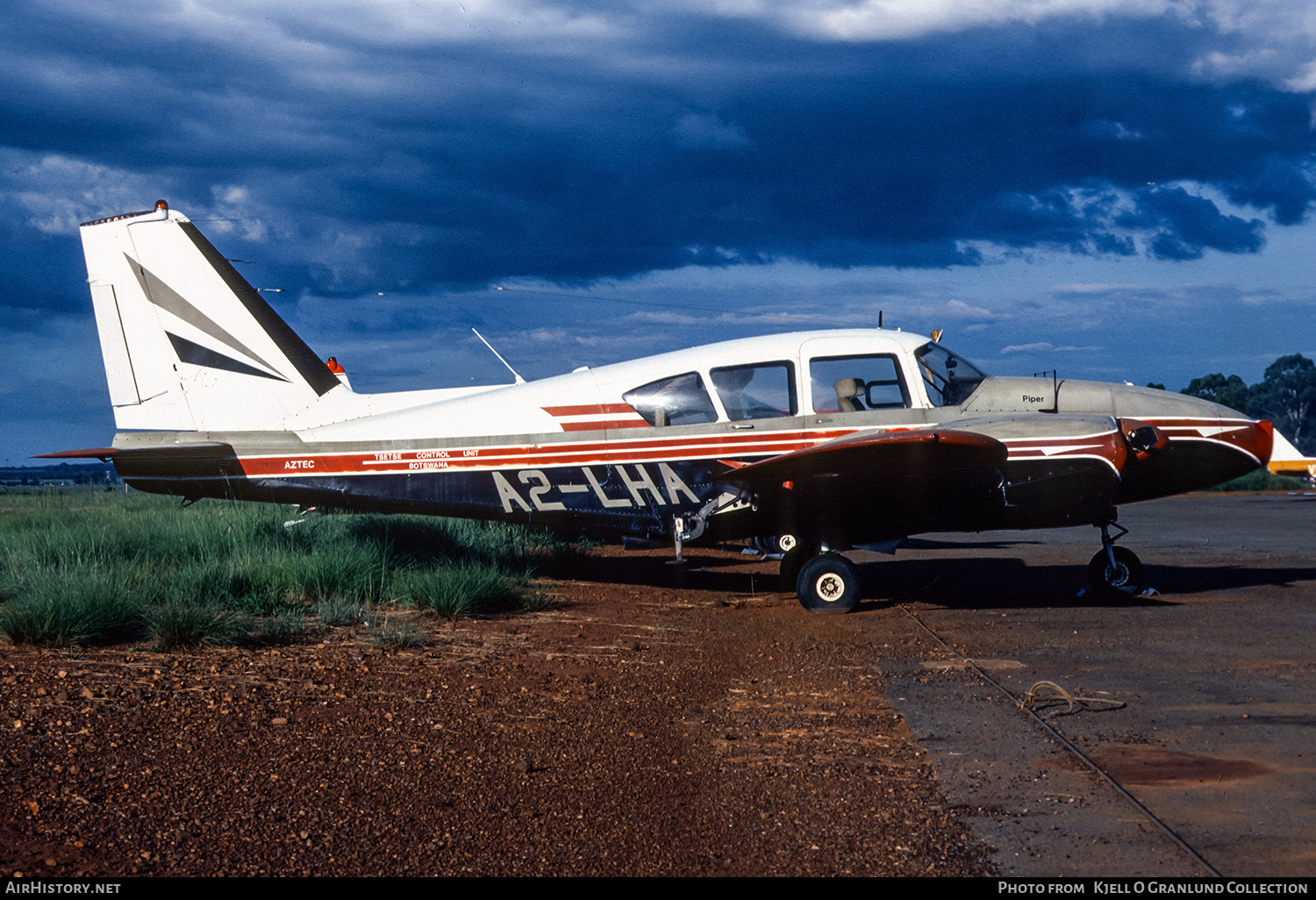Aircraft Photo of A2-LHA | Piper PA-23-250 Aztec B | Tsetse Control Unit Botswana | AirHistory.net #581151