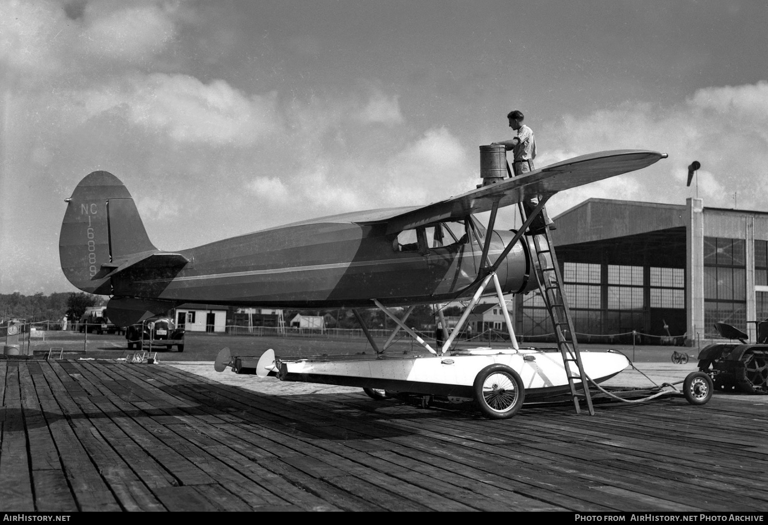 Aircraft Photo of NC16889 | Fairchild 24 G | AirHistory.net #581152