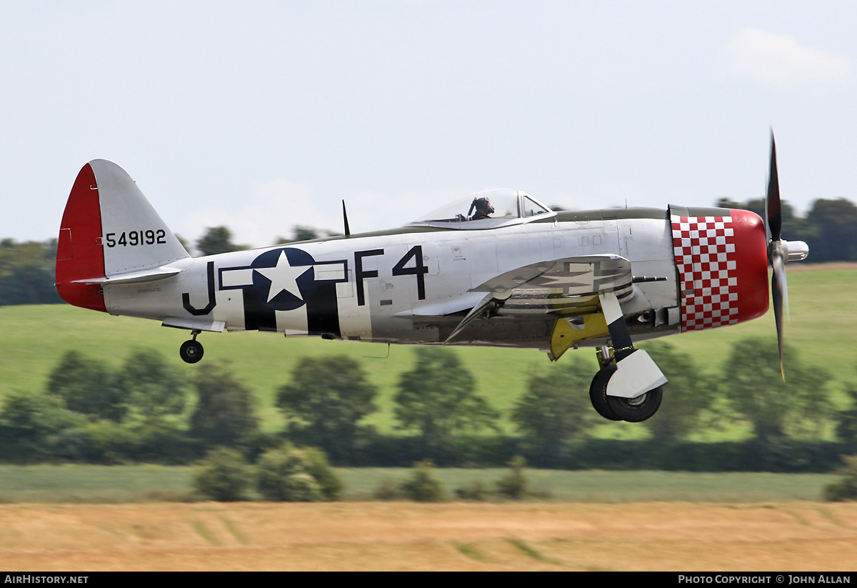 Aircraft Photo of G-THUN / 549192 | Republic P-47D Thunderbolt | USA - Air Force | AirHistory.net #581156
