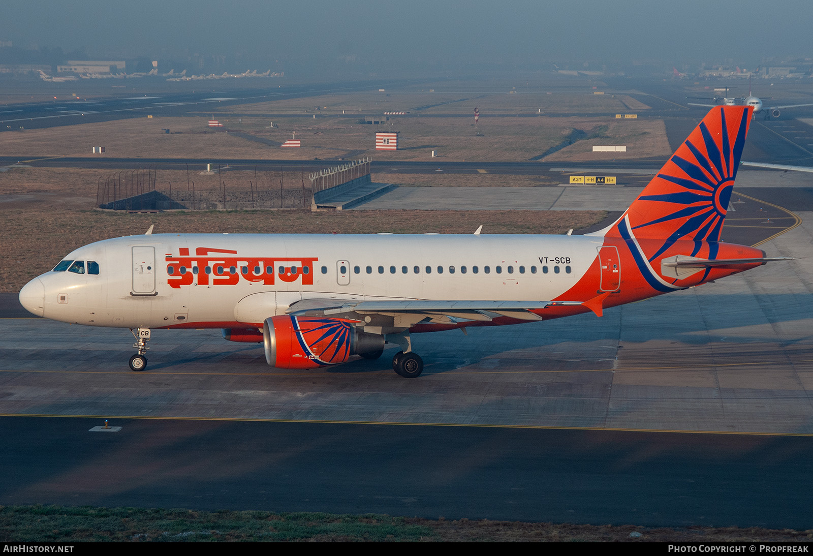 Aircraft Photo of VT-SCB | Airbus A319-112 | Indian Airlines | AirHistory.net #581170