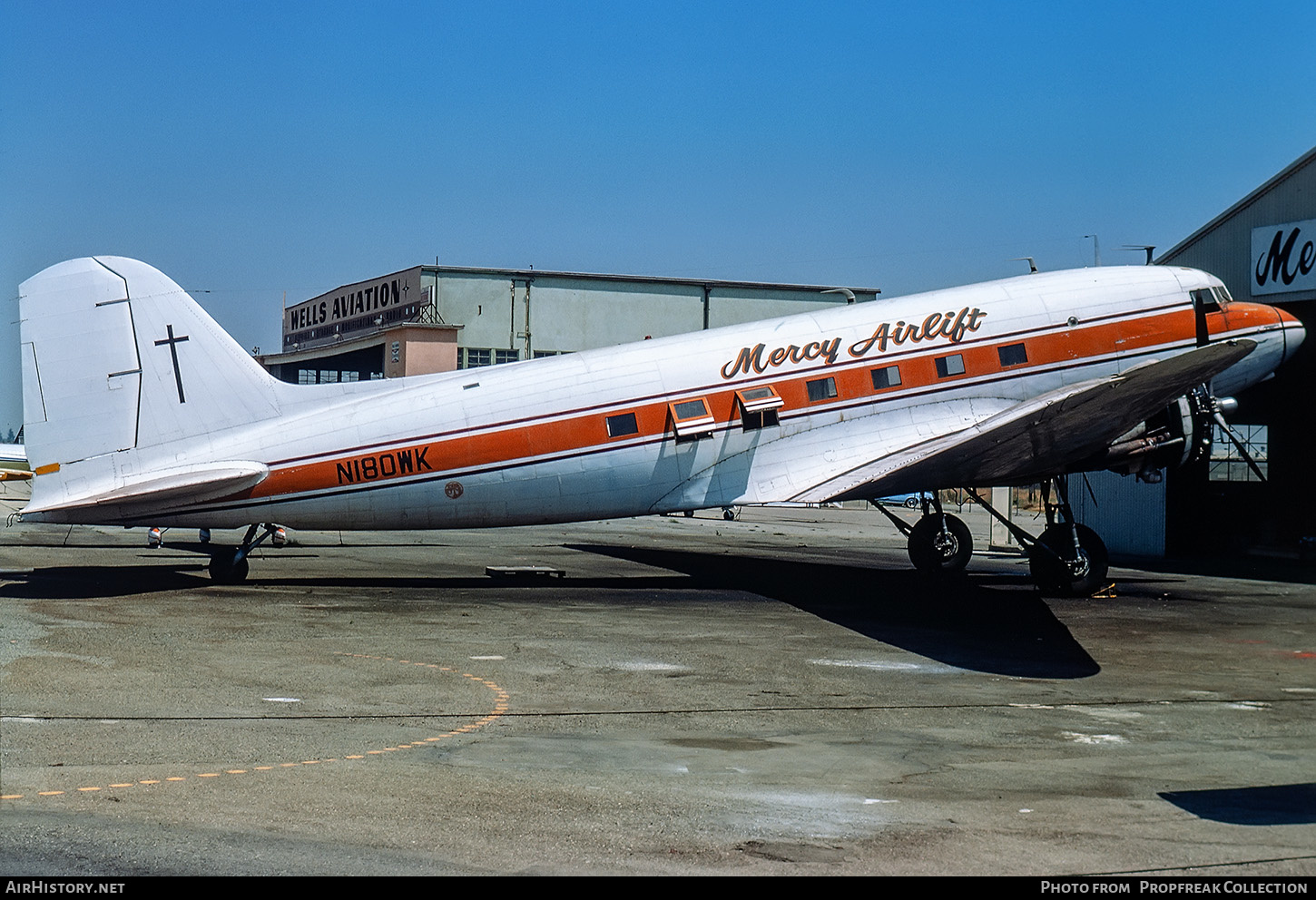 Aircraft Photo of N180WK | Douglas DC-3-313 | Mercy Airlift | AirHistory.net #581175