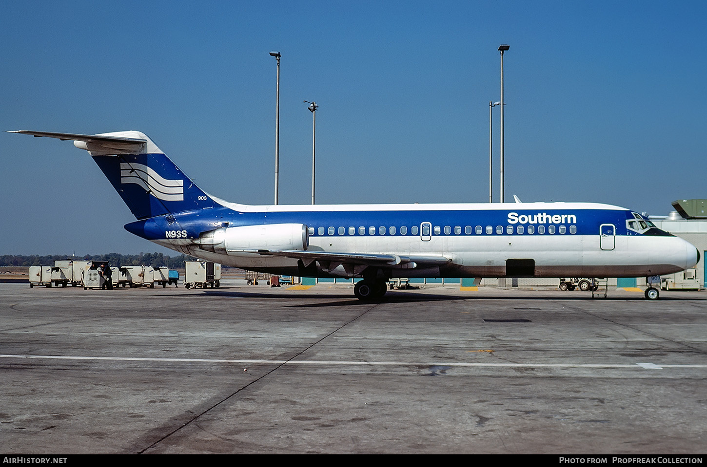 Aircraft Photo of N93S | McDonnell Douglas DC-9-15 | Southern Airways | AirHistory.net #581179