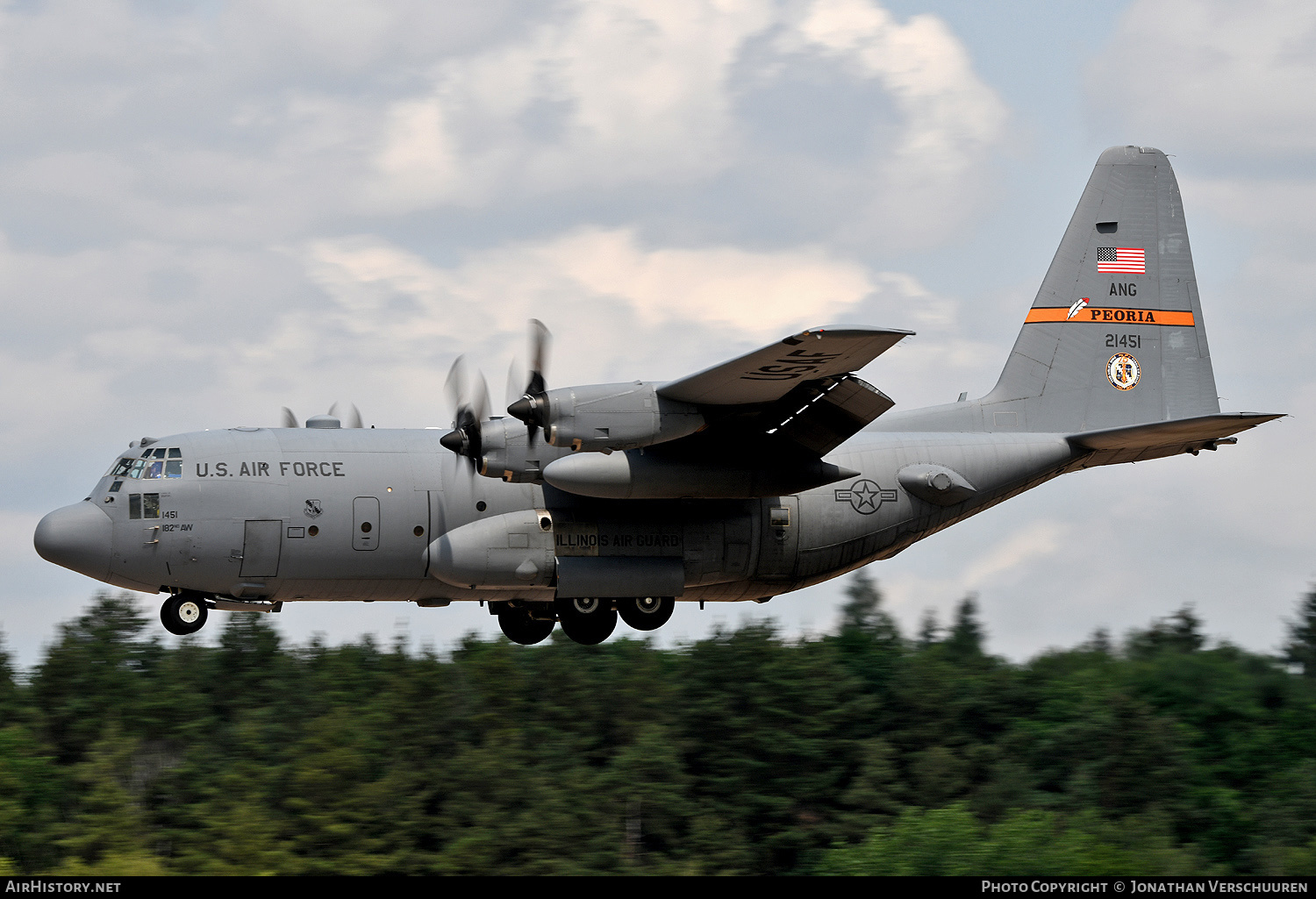 Aircraft Photo of 92-1451 / 21451 | Lockheed C-130H Hercules | USA - Air Force | AirHistory.net #581184