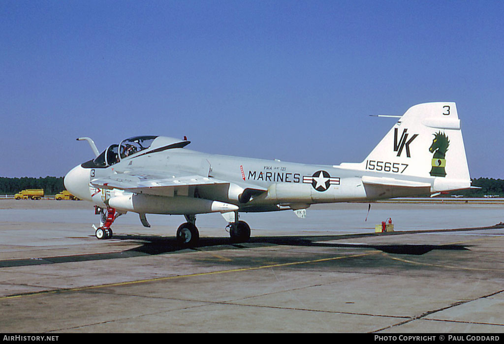 Aircraft Photo of 155657 | Grumman A-6E Intruder | USA - Marines | AirHistory.net #581198