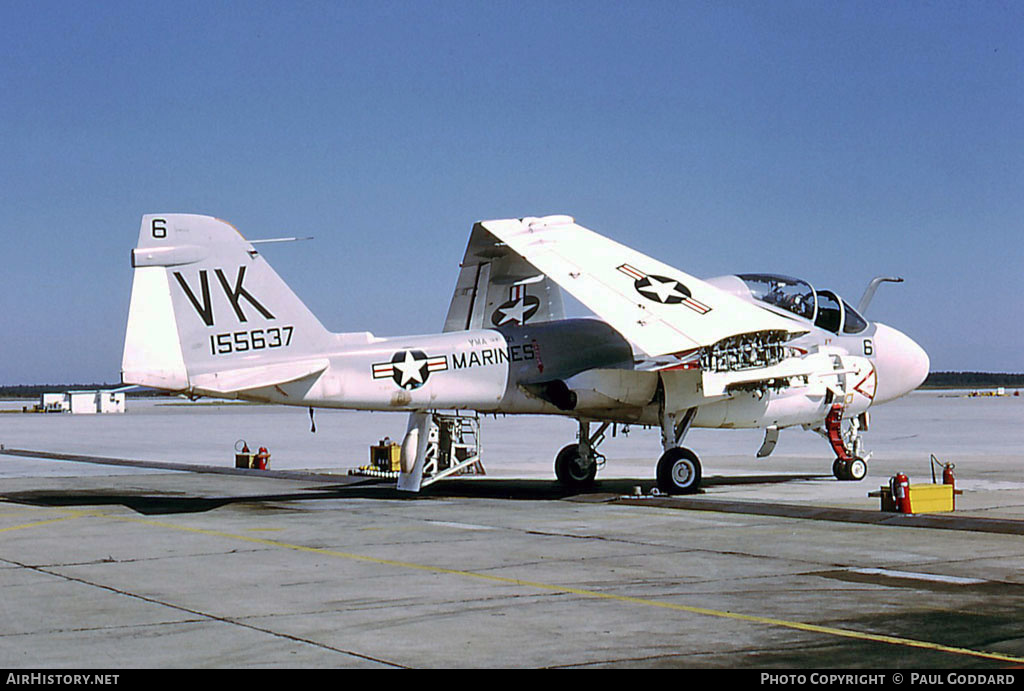 Aircraft Photo of 155637 | Grumman A-6E Intruder | USA - Marines | AirHistory.net #581199