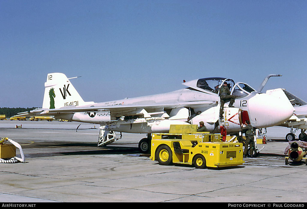 Aircraft Photo of 154131 | Grumman A-6A Intruder (G-128/A2F-1) | USA - Marines | AirHistory.net #581220