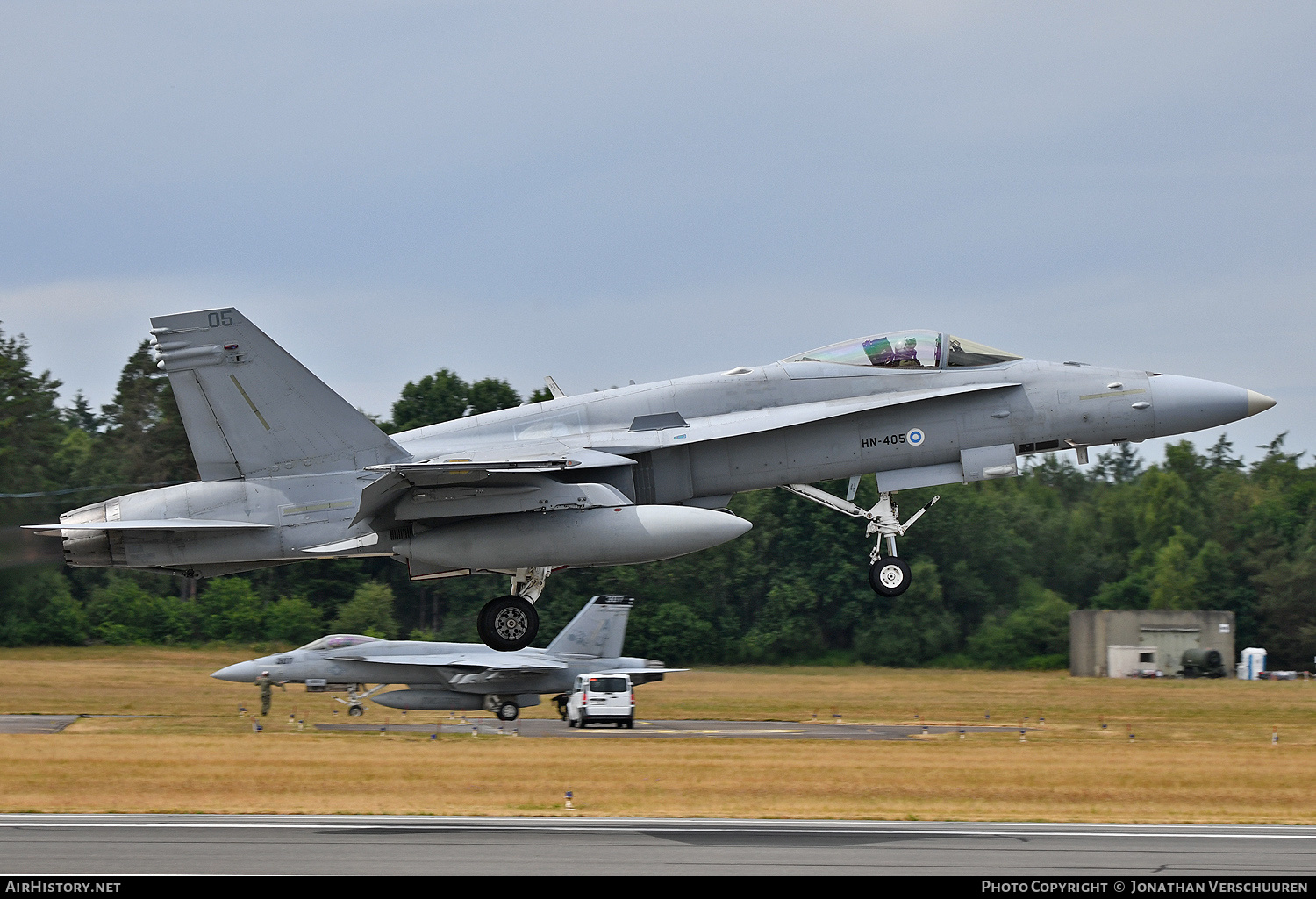 Aircraft Photo of HN-405 | McDonnell Douglas F/A-18C Hornet | Finland - Air Force | AirHistory.net #581223