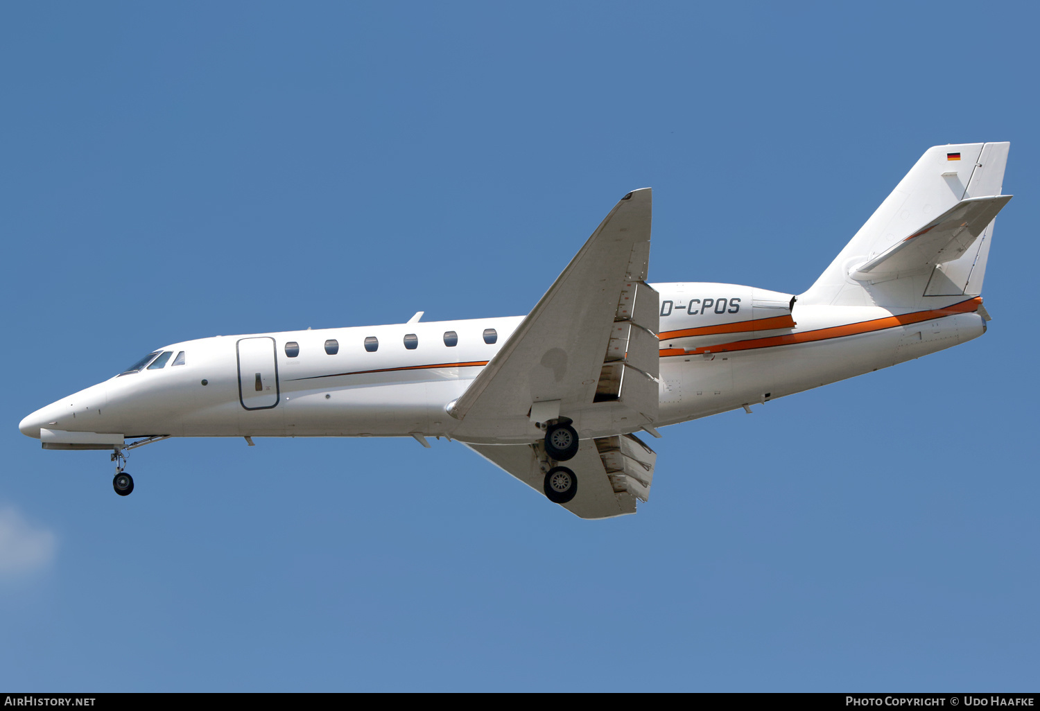 Aircraft Photo of D-CPOS | Cessna 680 Citation Sovereign+ | AirHistory.net #581235