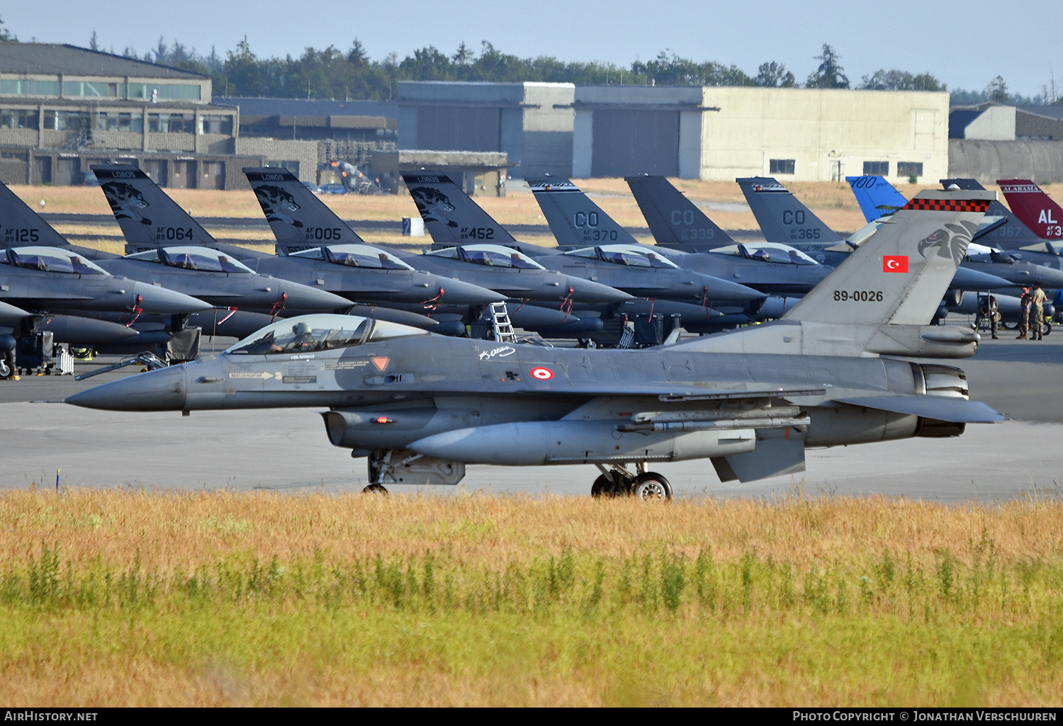 Aircraft Photo of 89-0026 | General Dynamics F-16C Fighting Falcon | Turkey - Air Force | AirHistory.net #581245