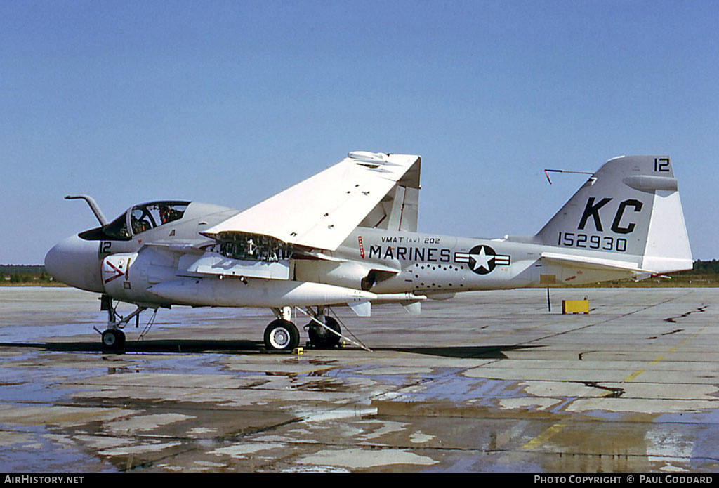 Aircraft Photo of 152930 | Grumman A-6E Intruder | USA - Marines | AirHistory.net #581246
