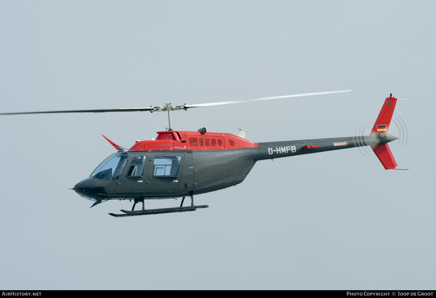 Aircraft Photo of D-HMFB | Bell 206B JetRanger III | Motorflug Baden-Baden | AirHistory.net #581254