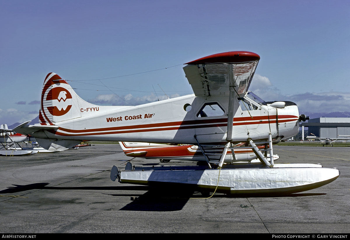 Aircraft Photo of C-FYYU | De Havilland Canada DHC-2 Beaver Mk1 | West Coast Air | AirHistory.net #581287