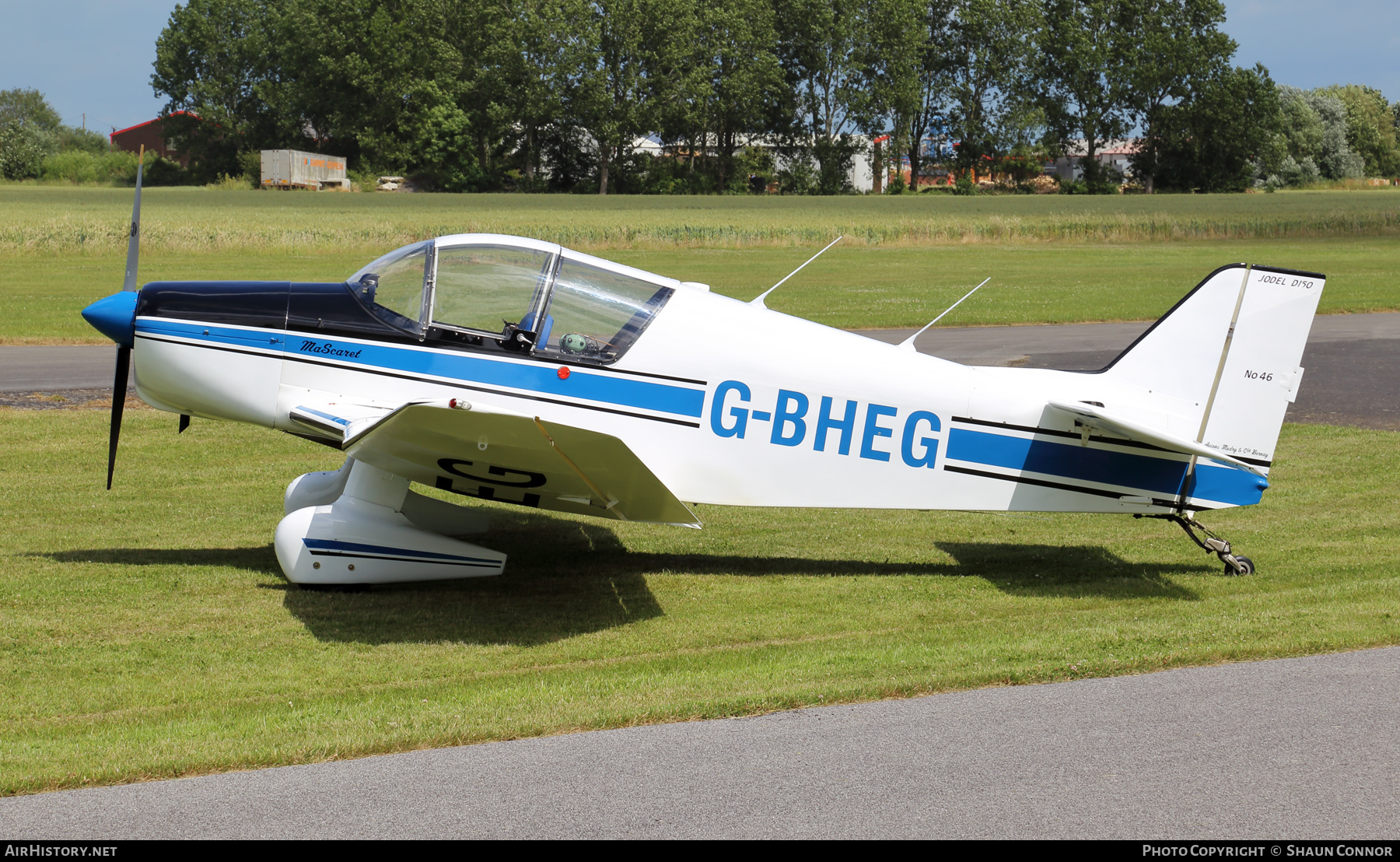 Aircraft Photo of G-BHEG | SAN Jodel D-150 Mascaret | AirHistory.net #581324