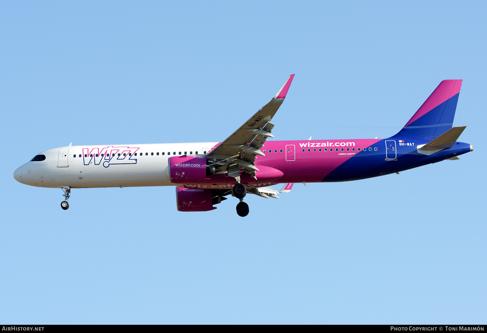 Aircraft Photo of 9H-WAY | Airbus A321-271NX | Wizz Air | AirHistory.net #581327