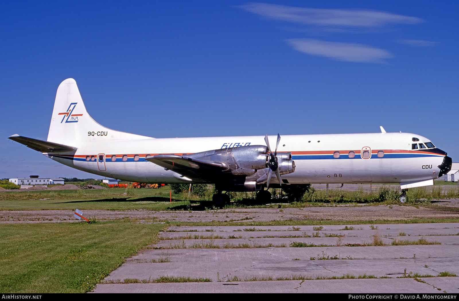 Aircraft Photo of 9Q-CDU | Lockheed L-188A Electra | Filair | AirHistory.net #581331