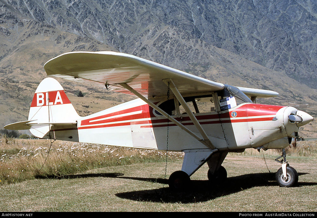 Aircraft Photo of ZK-BLA / BLA | Piper PA-22-150 Tri-Pacer | AirHistory.net #581360