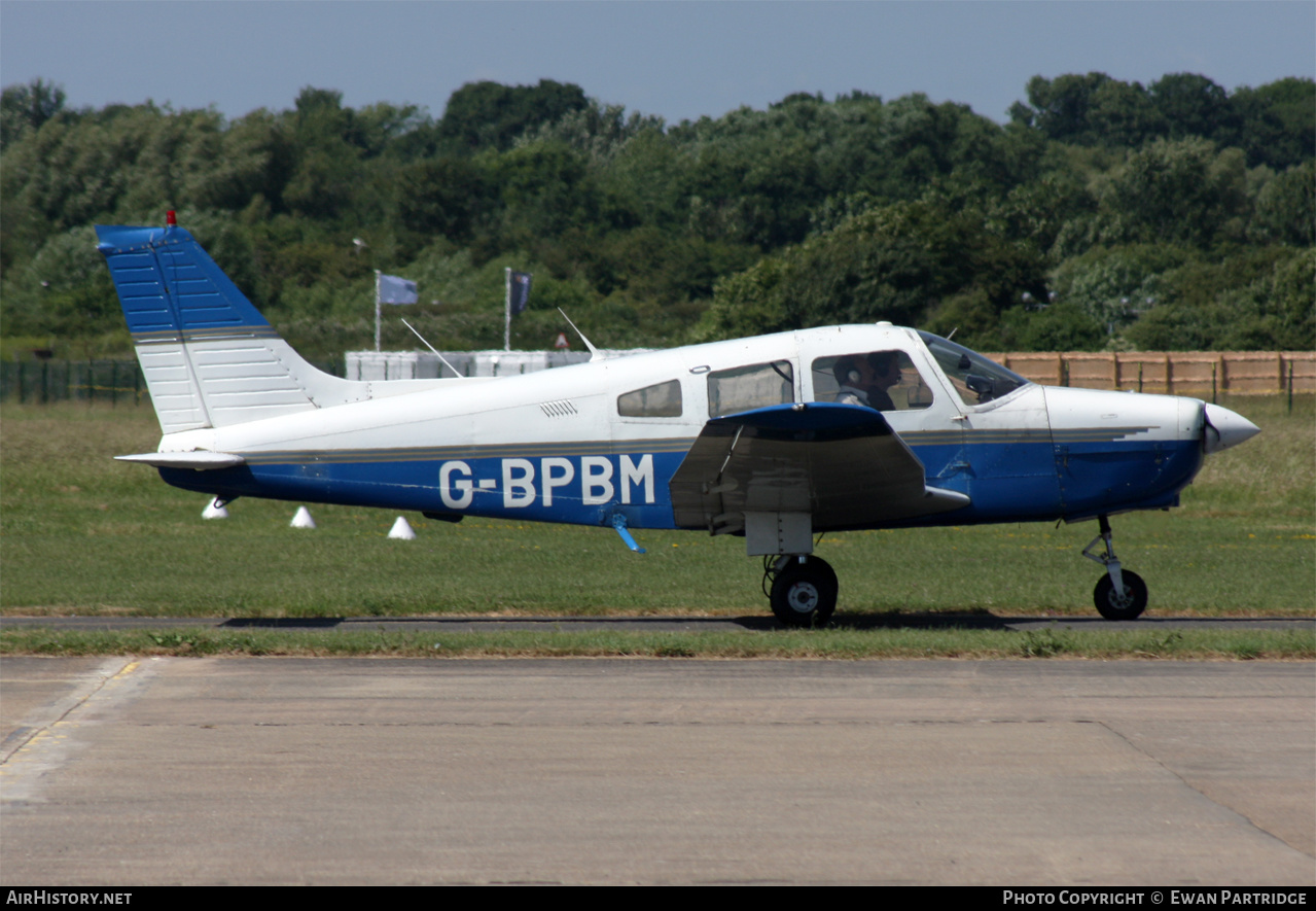 Aircraft Photo of G-BPBM | Piper PA-28-161 Cherokee Warrior II | AirHistory.net #581369