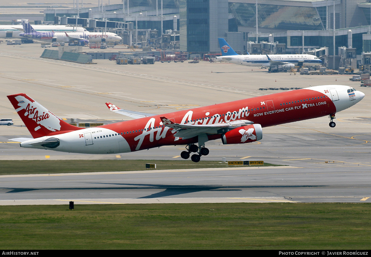 Aircraft Photo of HS-XTA | Airbus A330-343E | AirAsia X | AirHistory.net #581370