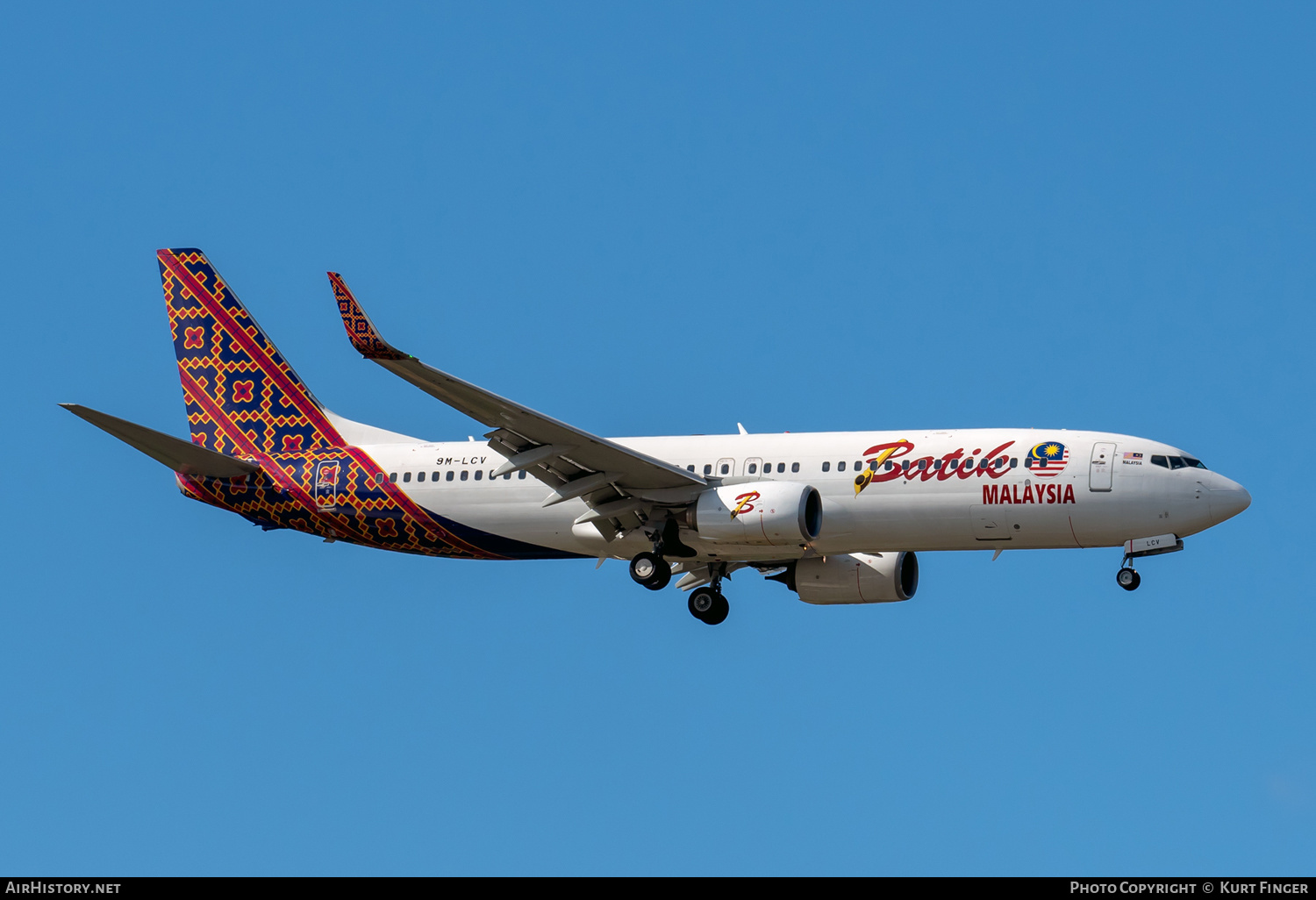 Aircraft Photo of 9M-LCV | Boeing 737-8U3 | Batik Air Malaysia | AirHistory.net #581379