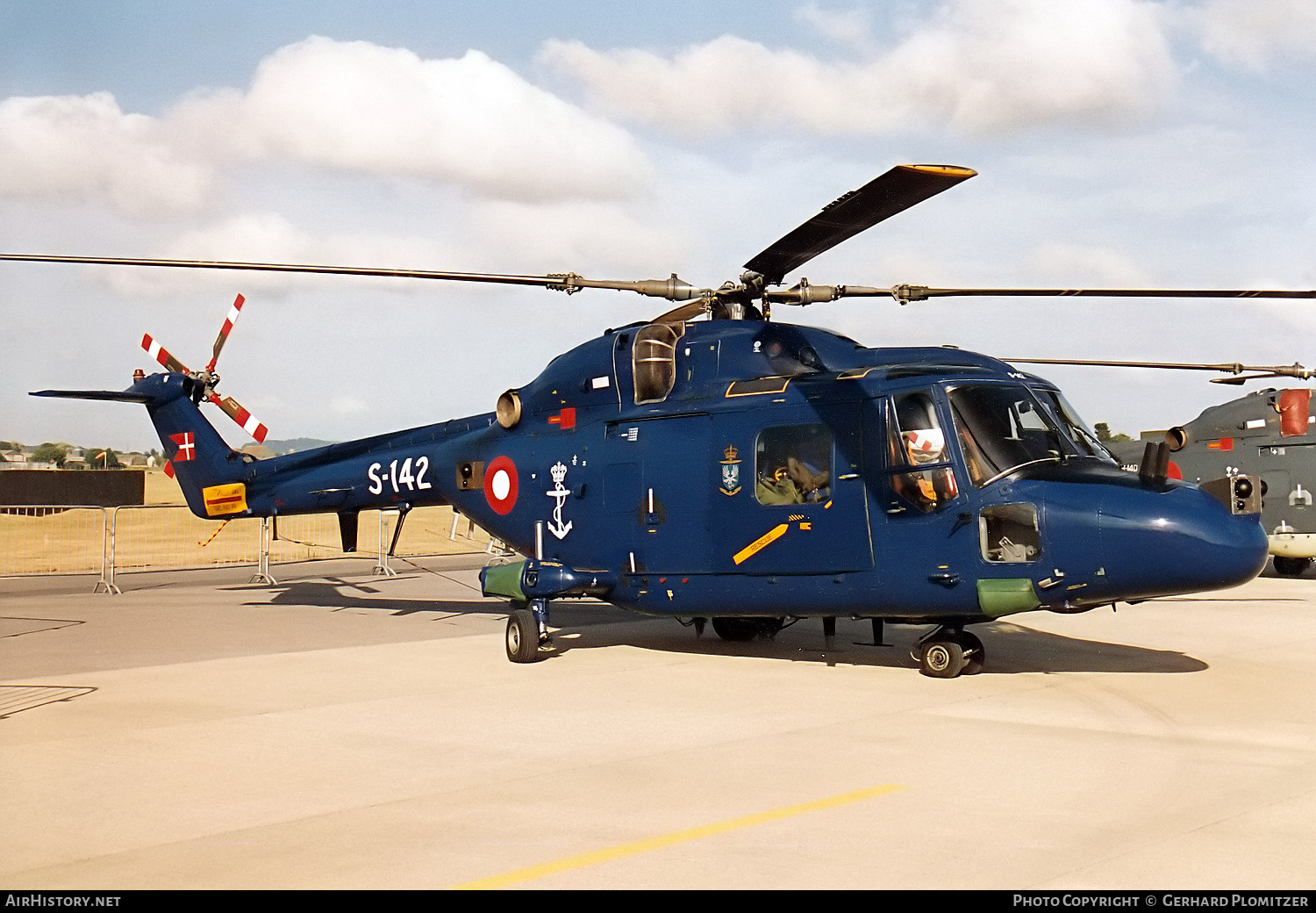 Aircraft Photo of S-142 | Westland WG-13 Lynx Mk80 | Denmark - Navy | AirHistory.net #581384