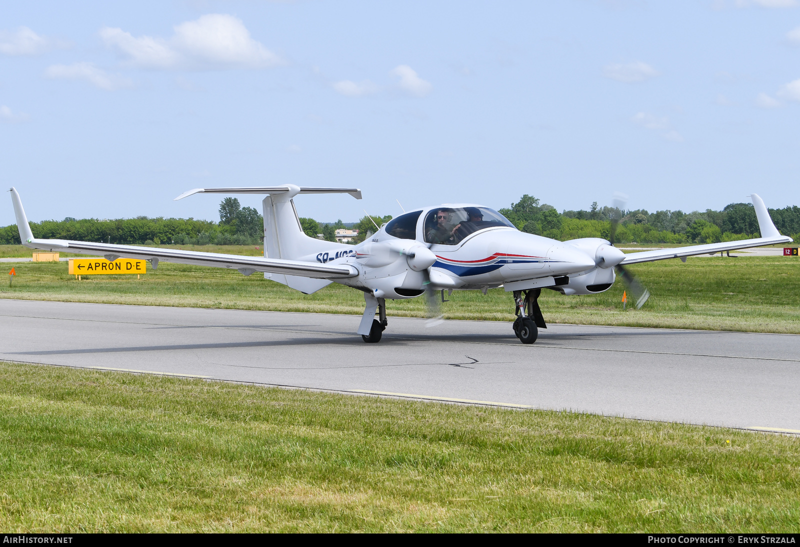 Aircraft Photo of SP-NRD | Diamond DA42-VI Twin Star | Lotnicza Akademia Wojskowa - LAW | AirHistory.net #581396