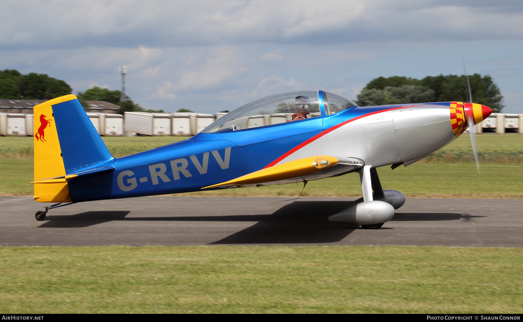 Aircraft Photo of G-RRVV | Van's RV-8 | AirHistory.net #581409