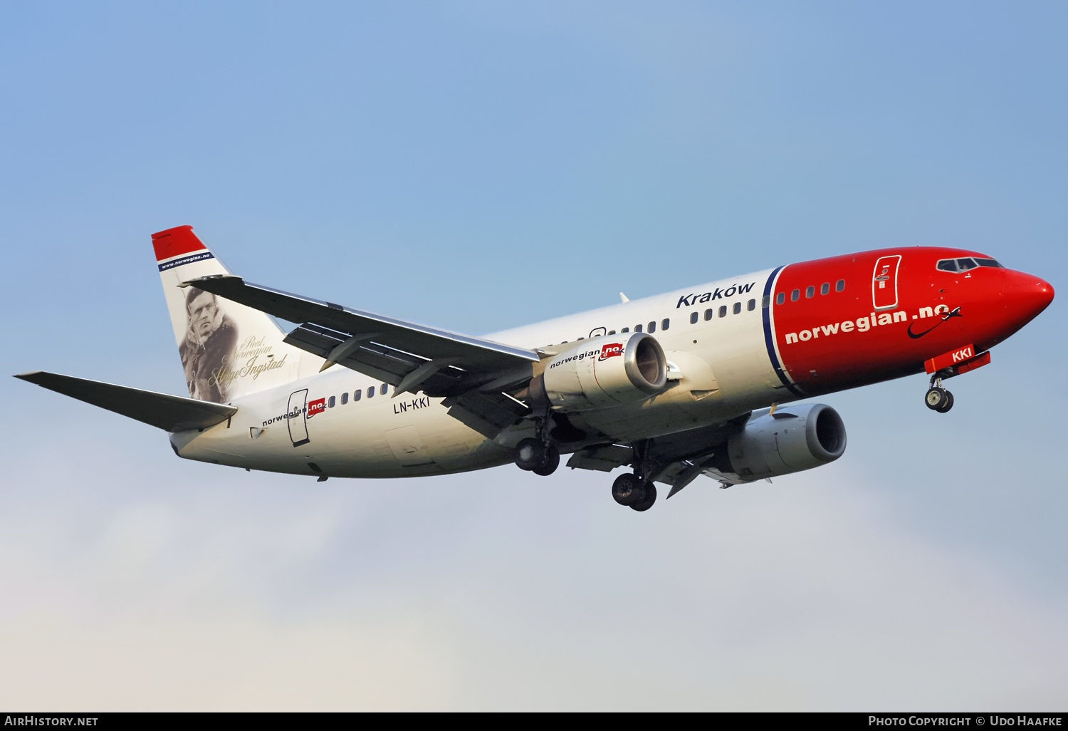 Aircraft Photo of LN-KKI | Boeing 737-3K2 | Norwegian | AirHistory.net #581410