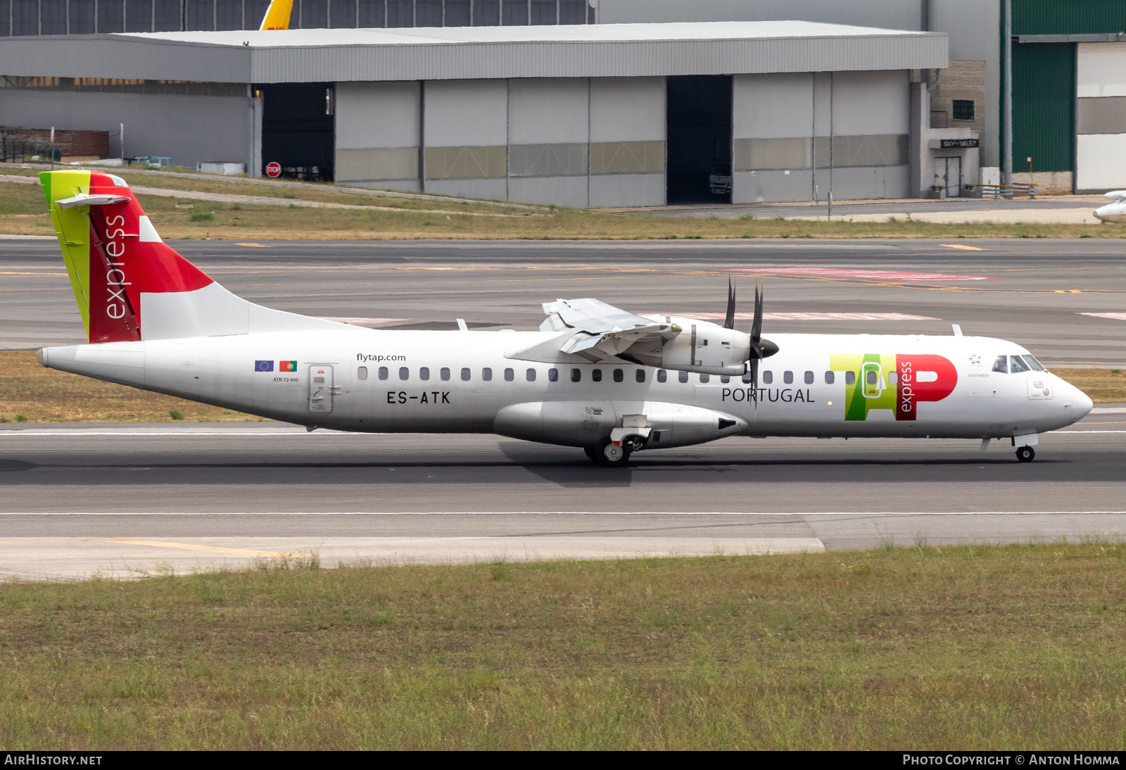 Aircraft Photo of ES-ATK | ATR ATR-72-600 (ATR-72-212A) | TAP Portugal Express | AirHistory.net #581448