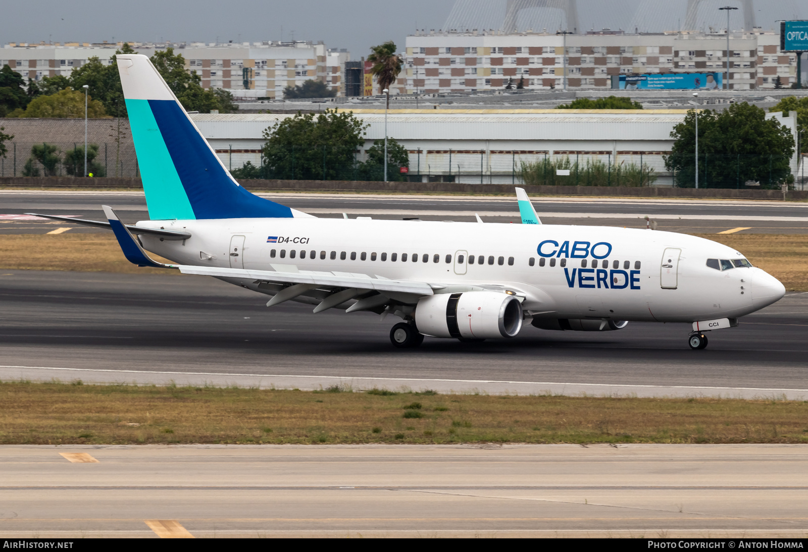 Aircraft Photo of D4-CCI | Boeing 737-7M2 | Cabo Verde Airlines | AirHistory.net #581449