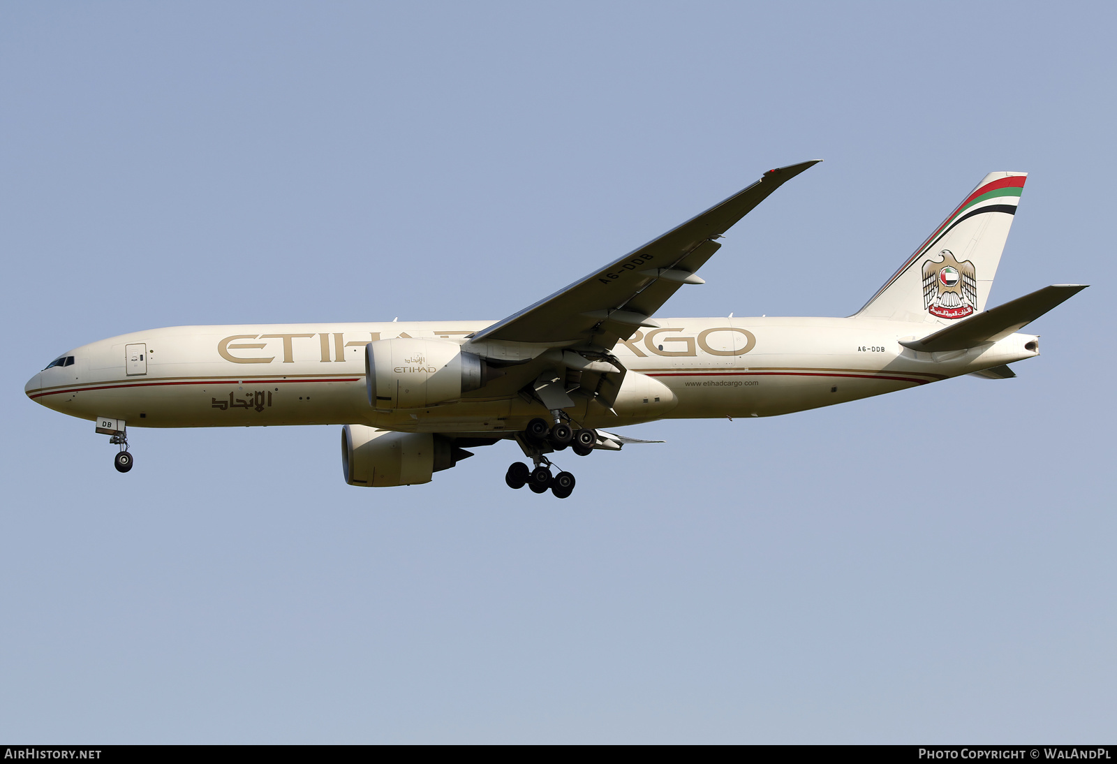 Aircraft Photo of A6-DDB | Boeing 777-FFX | Etihad Airways Cargo | AirHistory.net #581466