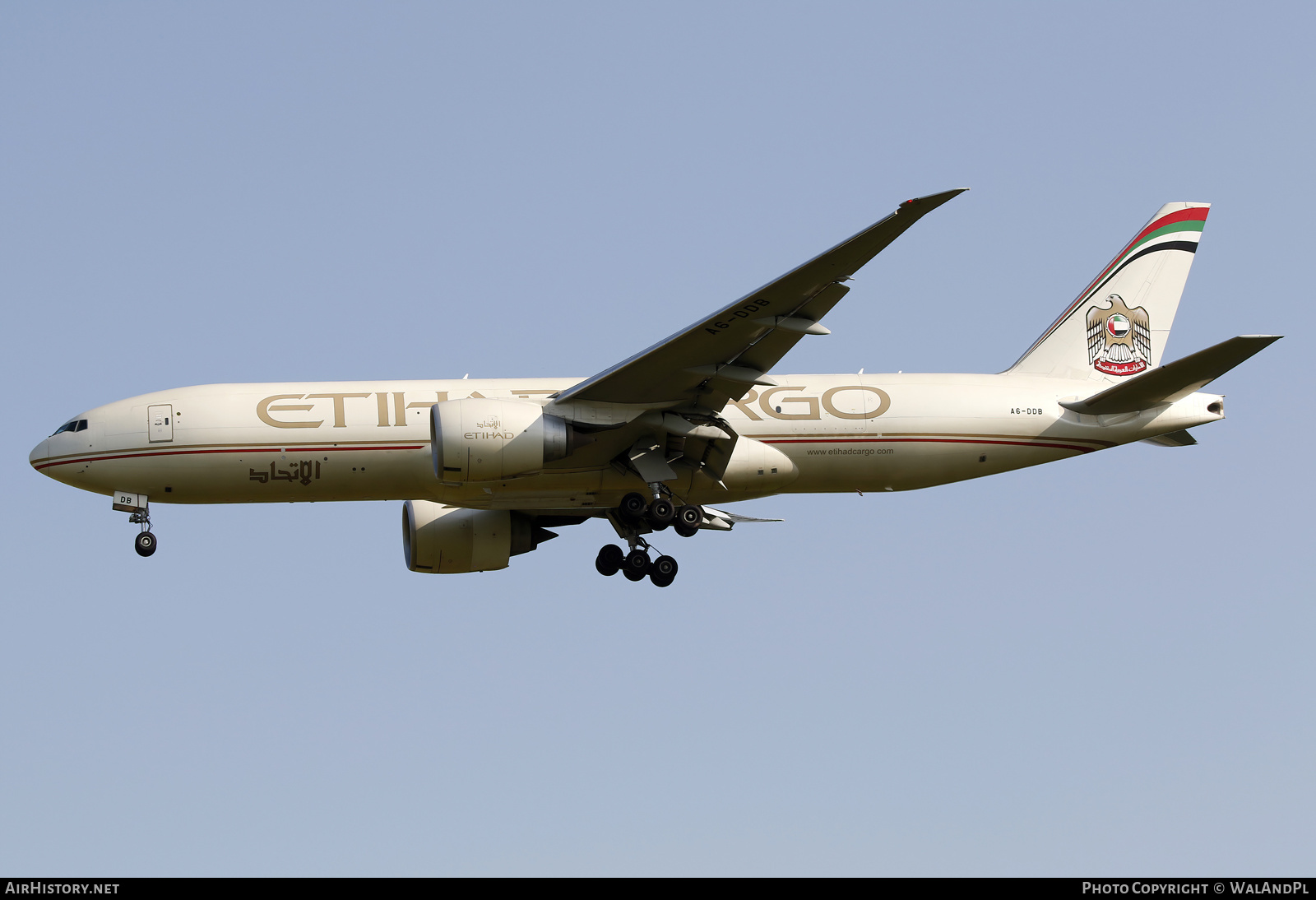 Aircraft Photo of A6-DDB | Boeing 777-FFX | Etihad Airways Cargo | AirHistory.net #581466