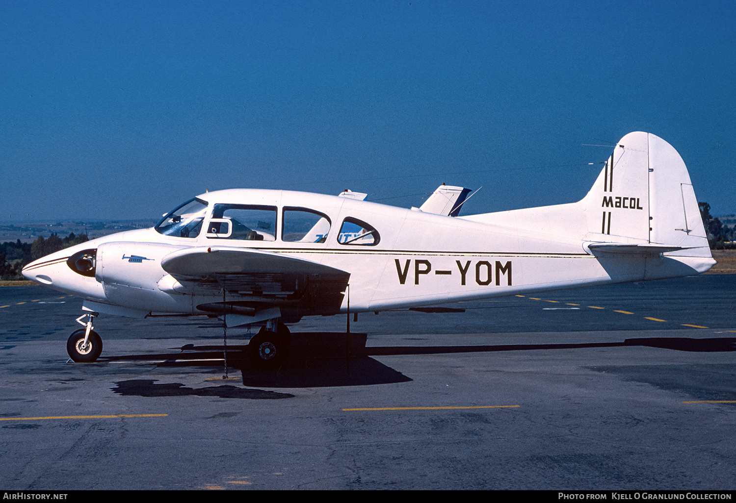Aircraft Photo of VP-YOM | Piper PA-23-150 Apache | Macol Industries | AirHistory.net #581503