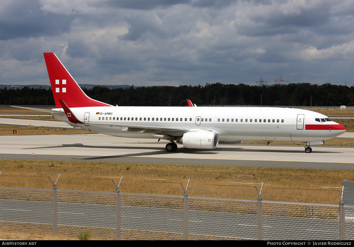 Aircraft Photo of D-APBC | Boeing 737-8BK | PrivatAir | AirHistory.net #581506