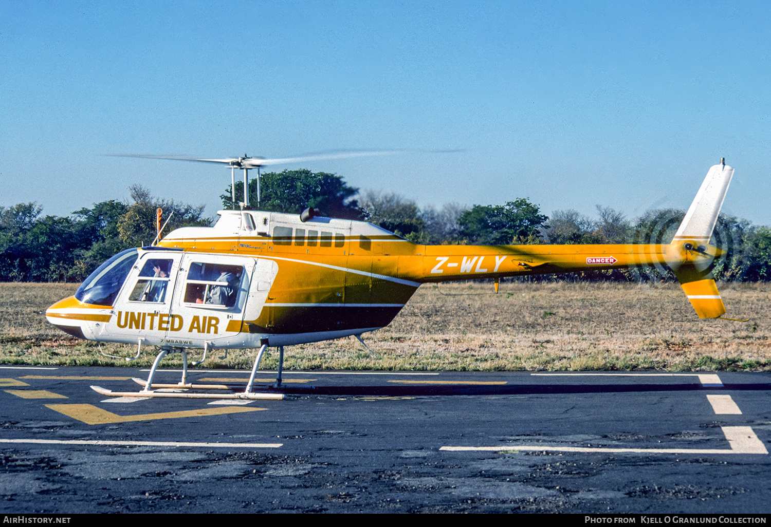 Aircraft Photo of Z-WLY | Bell 206B JetRanger II | United Air Charters - UAC | AirHistory.net #581518