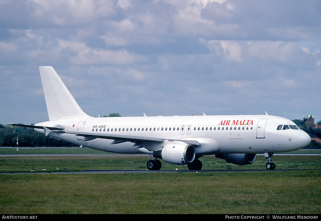 Aircraft Photo of 9H-AED | Airbus A320-211 | Air Malta | AirHistory.net #581522