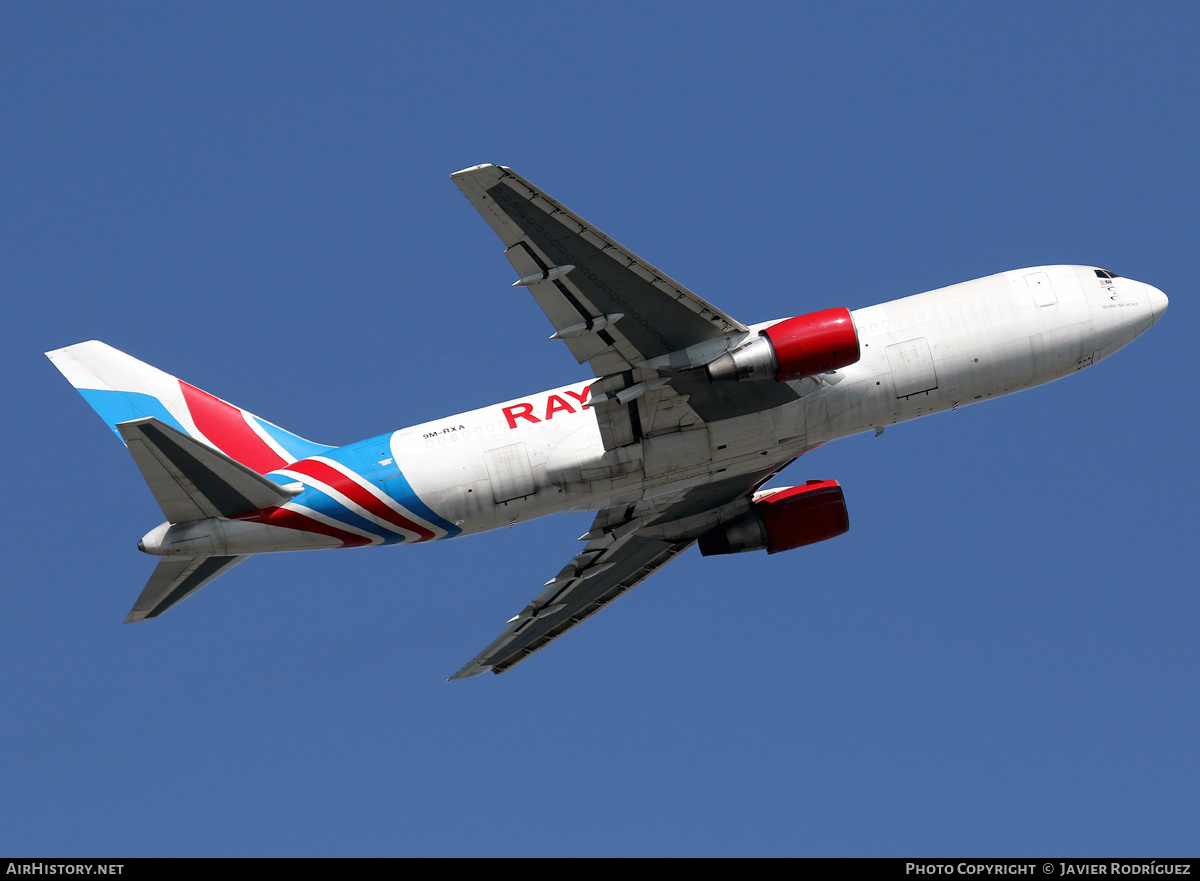 Aircraft Photo of 9M-RXA | Boeing 767-223(BDSF) | Raya Airways | AirHistory.net #581532