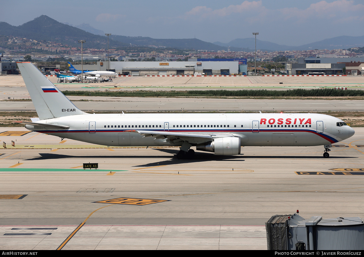 Aircraft Photo of EI-EAR | Boeing 767-3Q8/ER | Rossiya - Russian Airlines | AirHistory.net #581535