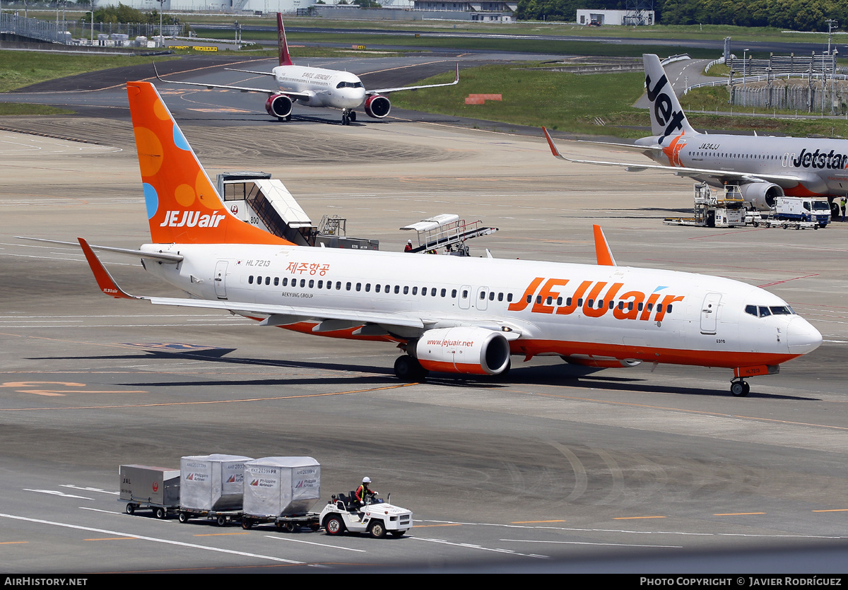 Aircraft Photo of HL7213 | Boeing 737-86N | Jeju Air | AirHistory.net #581538