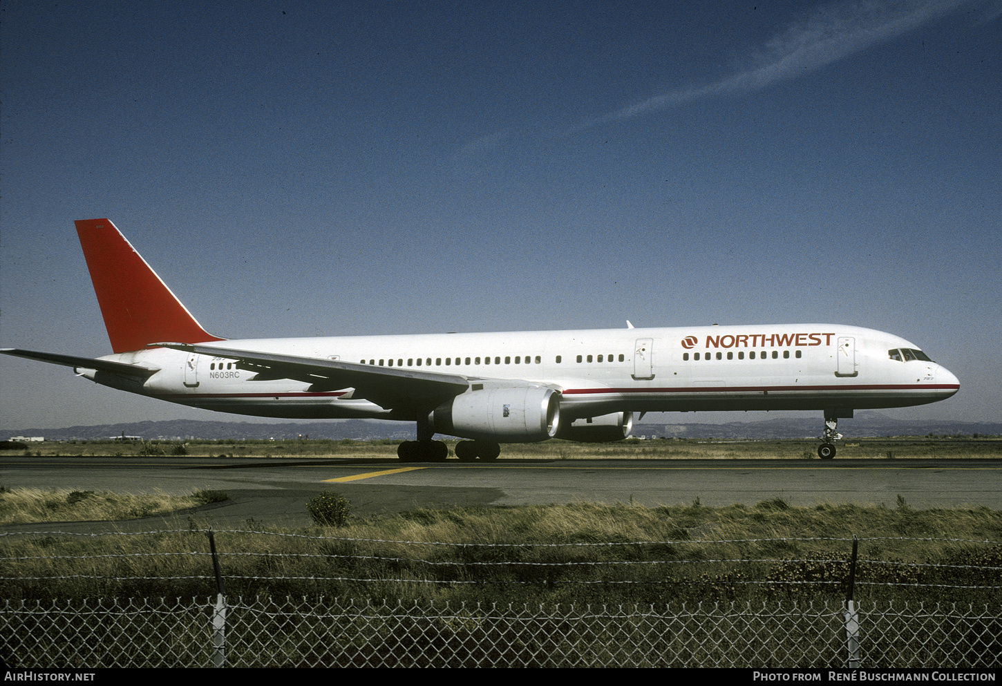 Aircraft Photo of N603RC | Boeing 757-2S7 | Northwest Airlines | AirHistory.net #581541