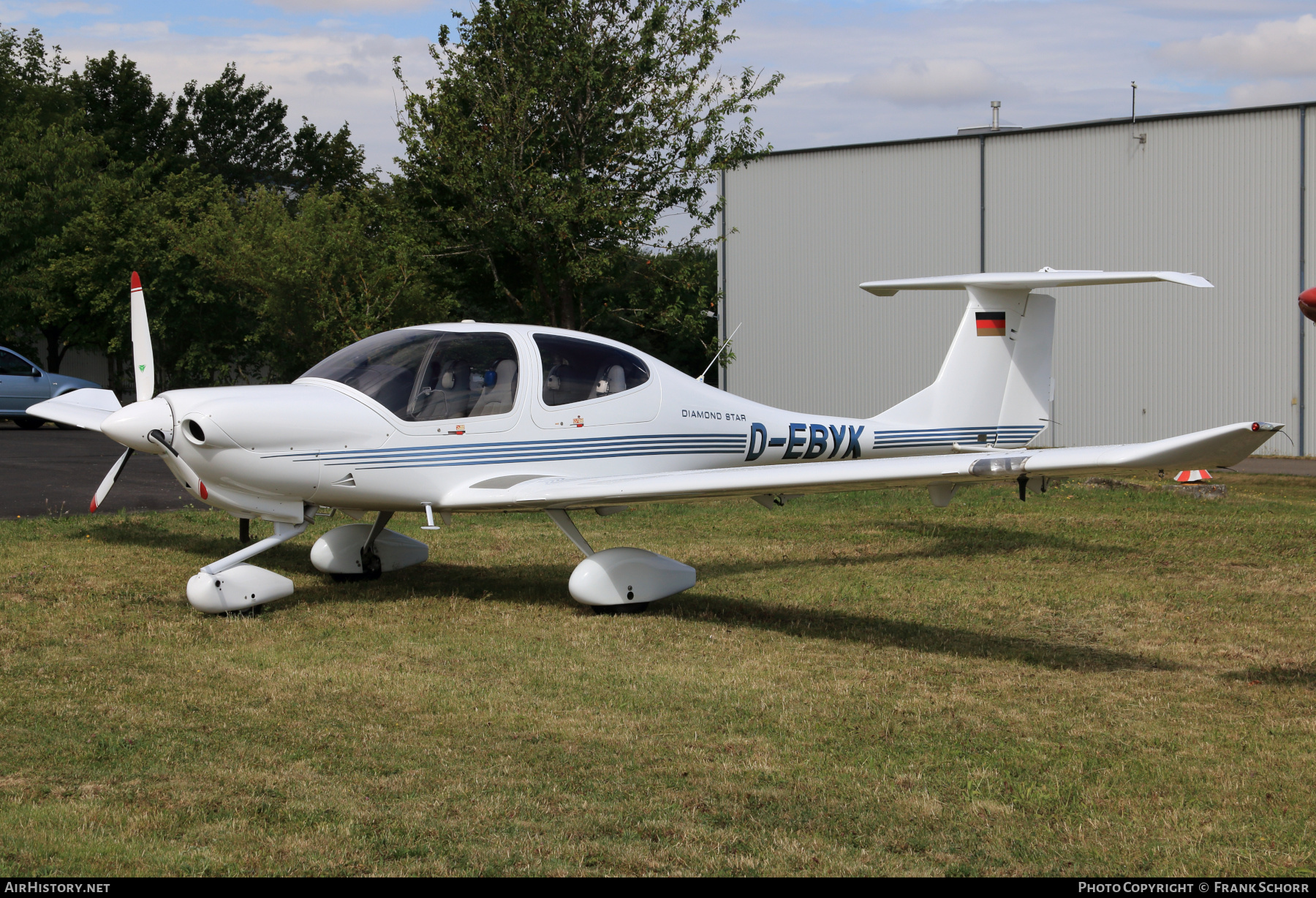 Aircraft Photo of D-EBYK | Diamond DA40 Diamond Star | AirHistory.net #581550