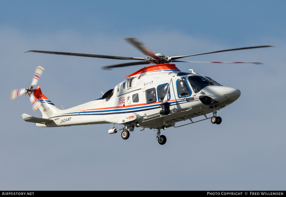 Aircraft Photo of JA04AP | Leonardo AW-169 | AirHistory.net #581559