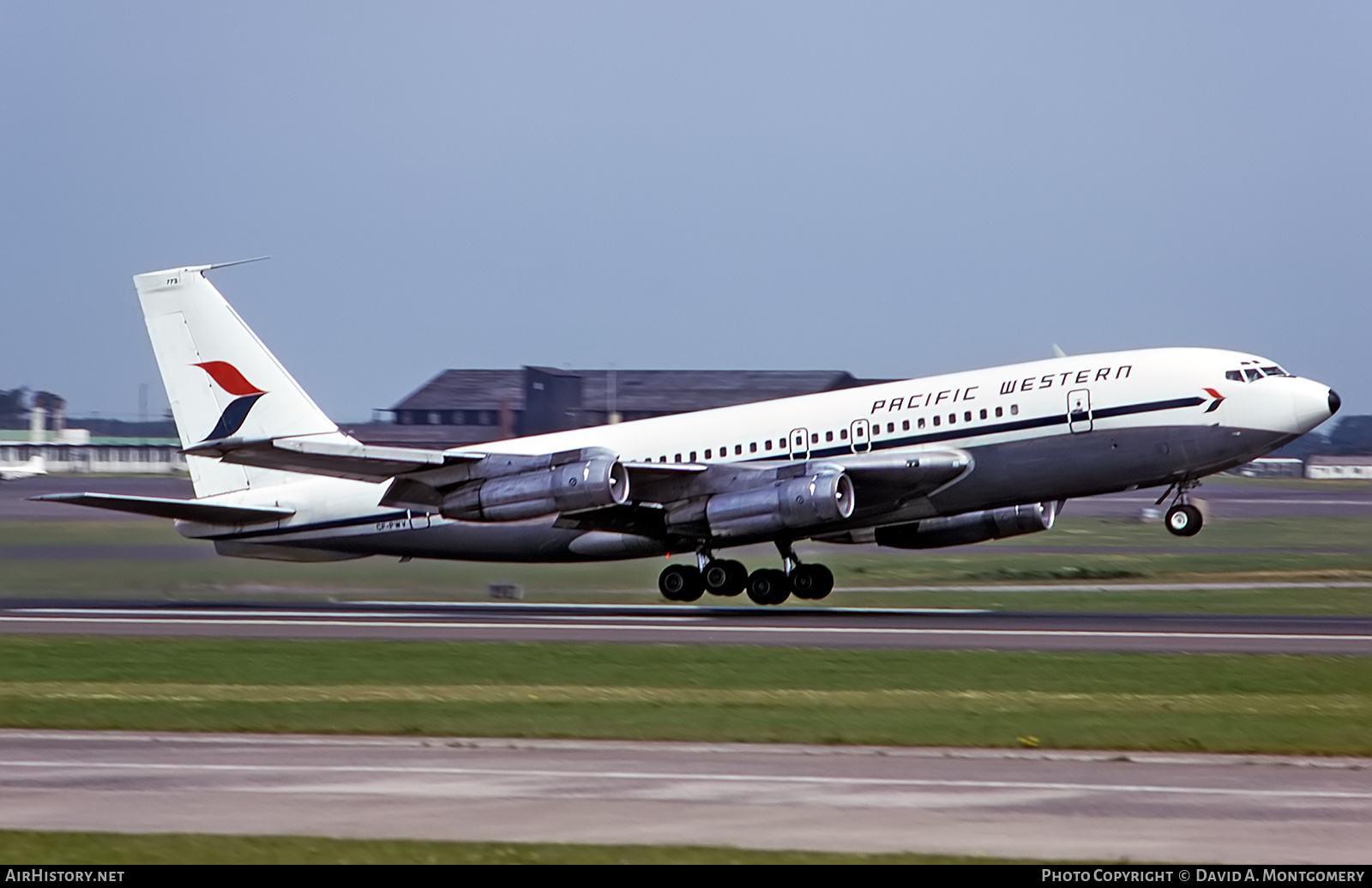 Aircraft Photo of CF-PWV | Boeing 707-138B | Pacific Western Airlines | AirHistory.net #581561