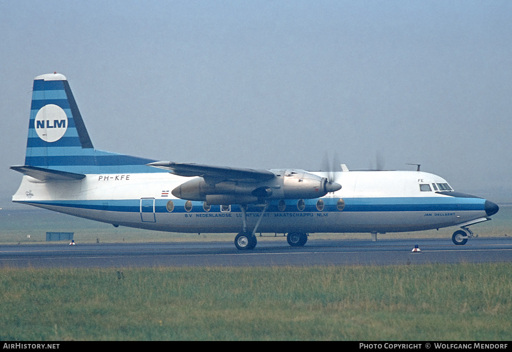 Aircraft Photo of PH-KFE | Fokker F27-600 Friendship | NLM - Nederlandse Luchtvaart Maatschappij | AirHistory.net #581568