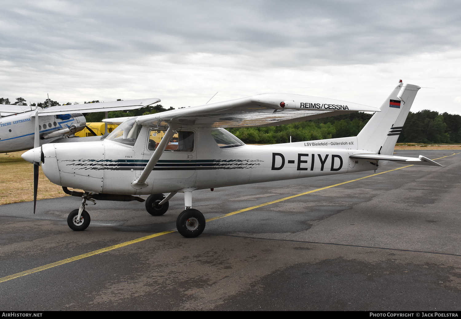 Aircraft Photo of D-EIYD | Reims F152 II | LSV Bielefeld - Gütersloh | AirHistory.net #581571