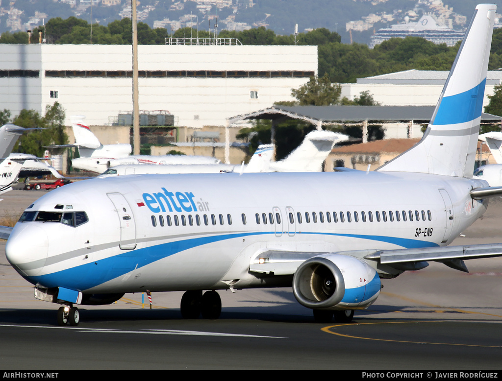 Aircraft Photo of SP-ENB | Boeing 737-4Q8 | Enter Air | AirHistory.net #581576