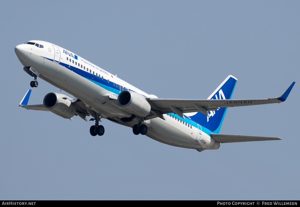 Aircraft Photo of JA83AN | Boeing 737-881 | AirHistory.net #581579