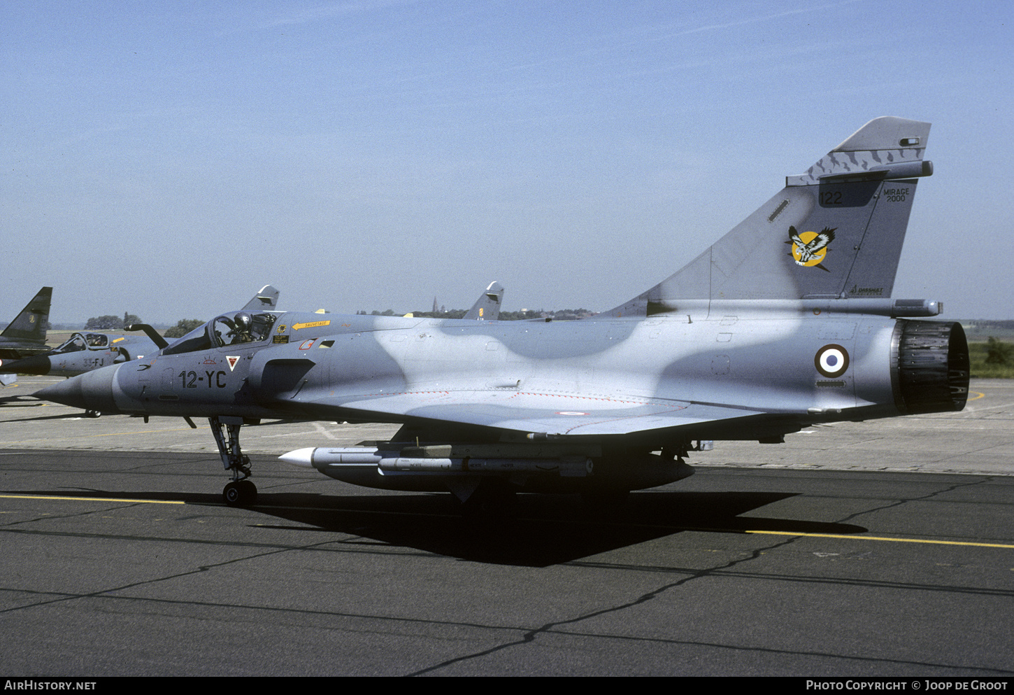 Aircraft Photo of 122 | Dassault Mirage 2000C | France - Air Force | AirHistory.net #581583