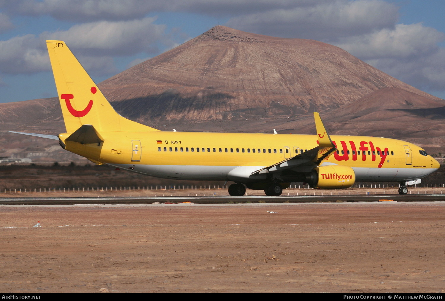 Aircraft Photo of D-AHFY | Boeing 737-8K5 | TUIfly | AirHistory.net #581584